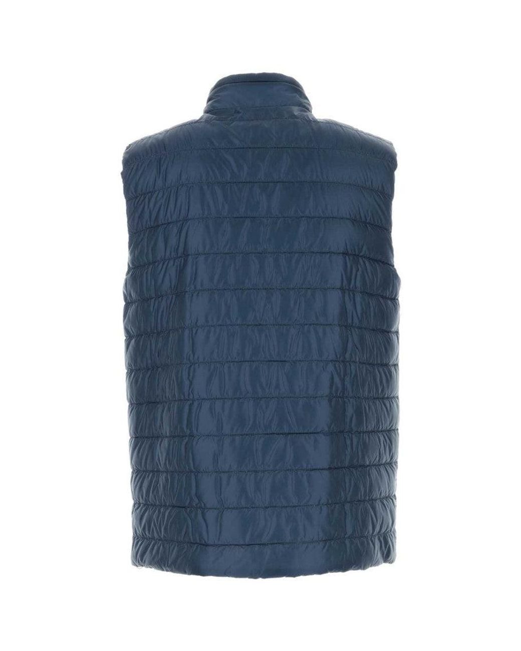 Herno Blue Dark Reversible Jacket for men