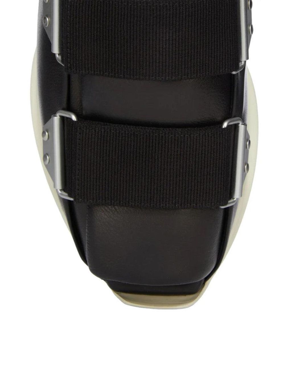 Rick Owens Black Strap Sneakers for men