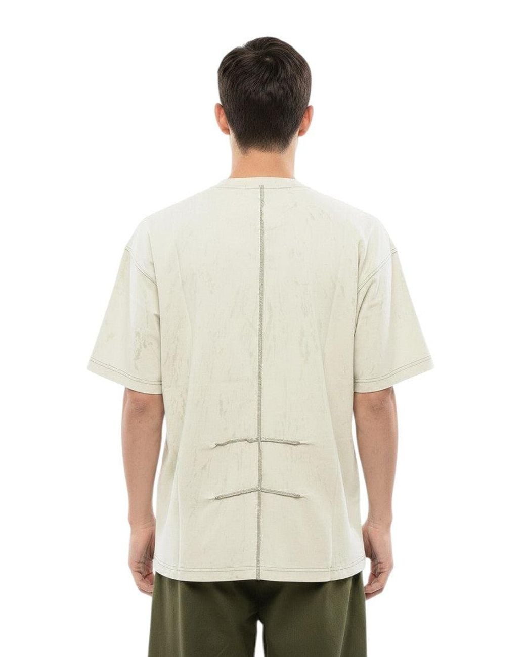 DIESEL Green Light Logo T-Shirt for men