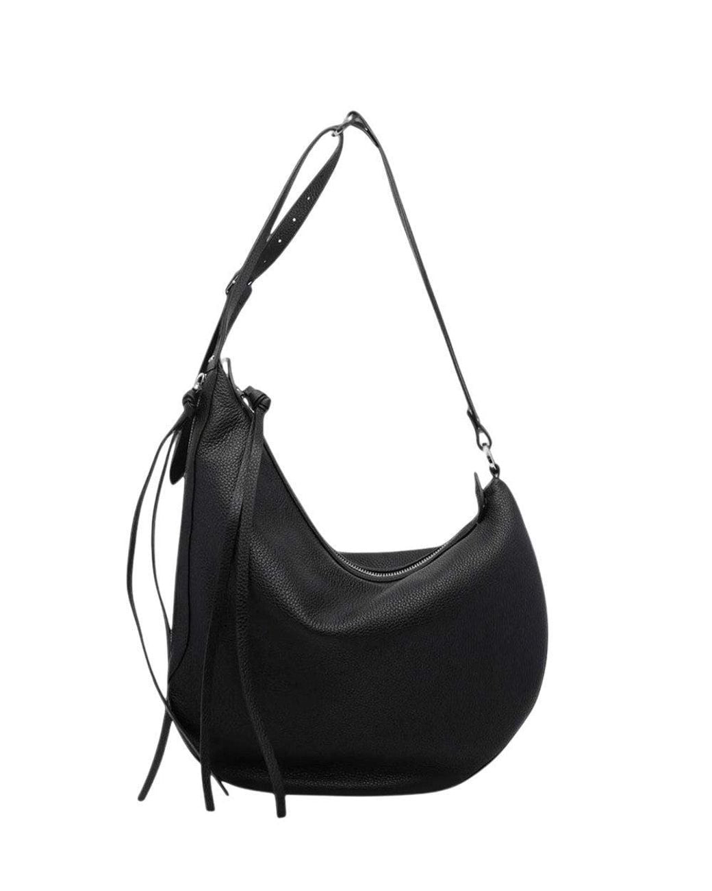 Fendi Black Oyster Large Crossbody Bag for men