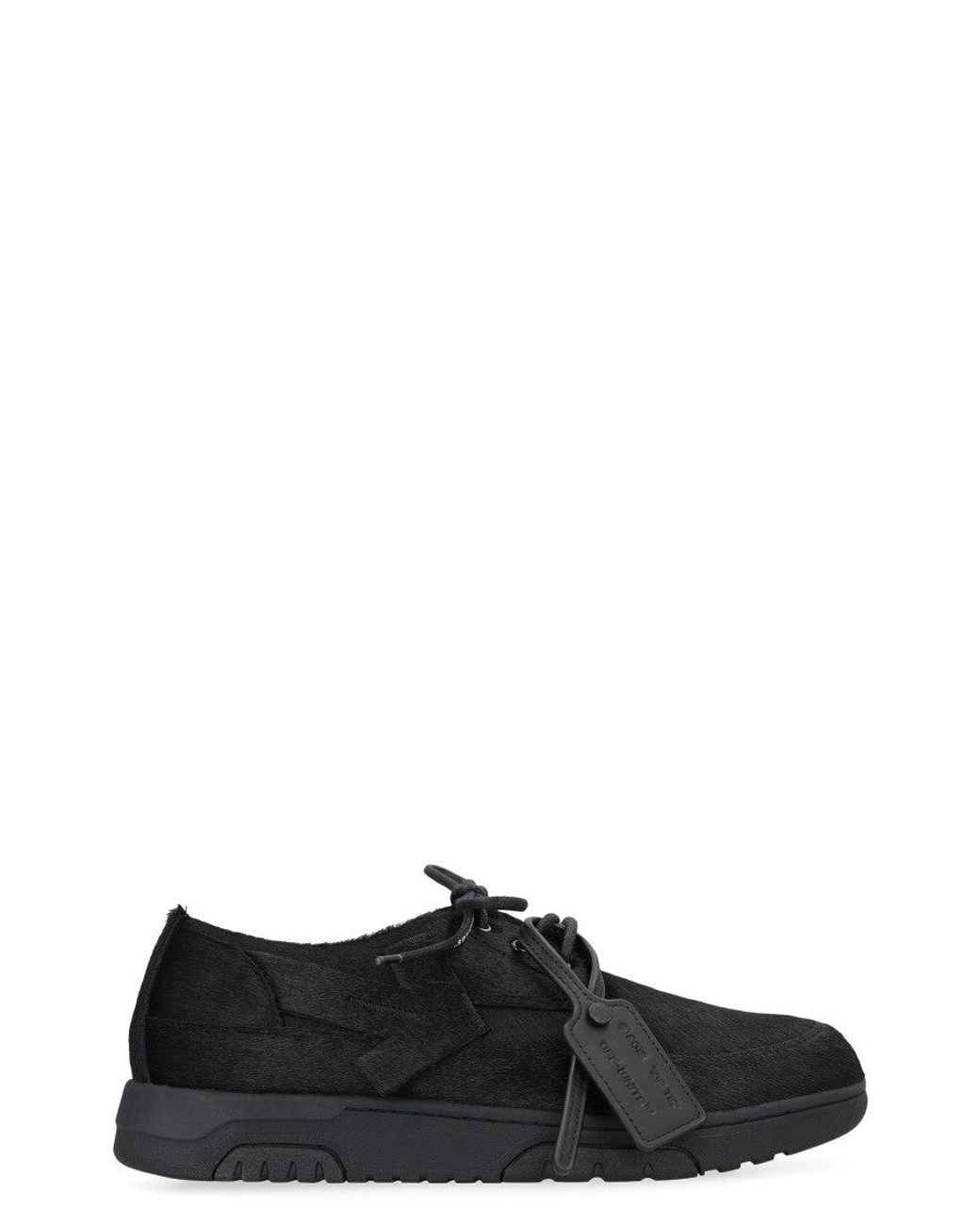 Off-White c/o Virgil Abloh Black Low-Top Sneakers for men