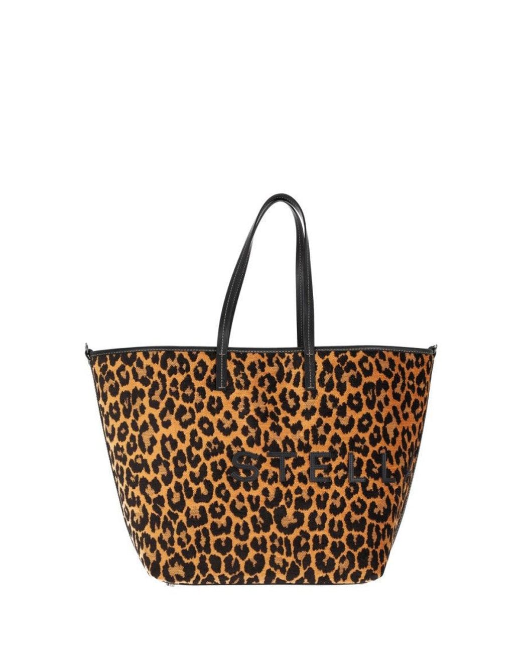 Stella McCartney Brown Logo Tote