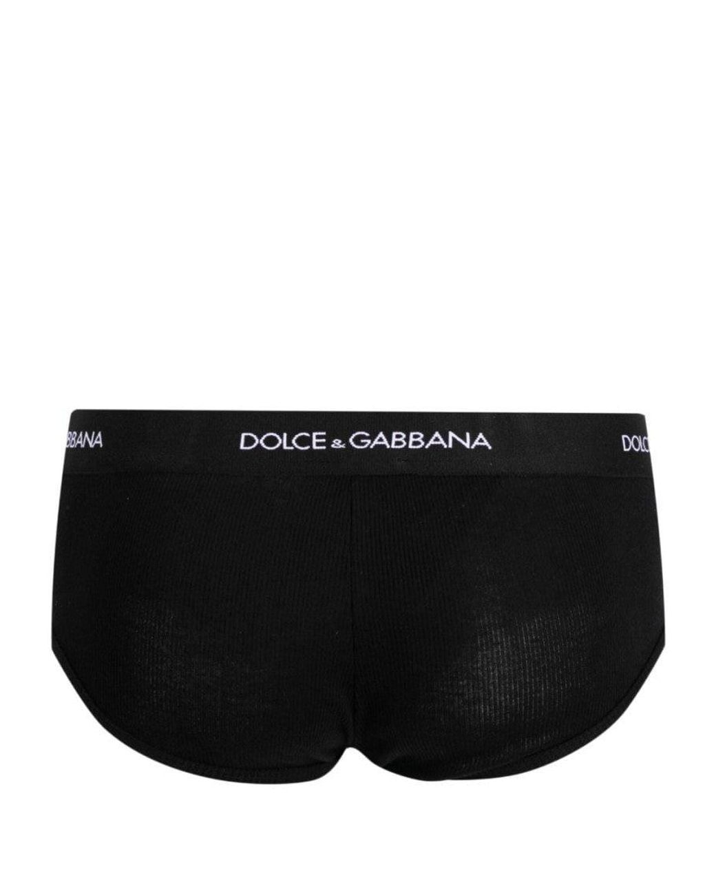 Dolce & Gabbana Black Logo Set Of Briefs for men