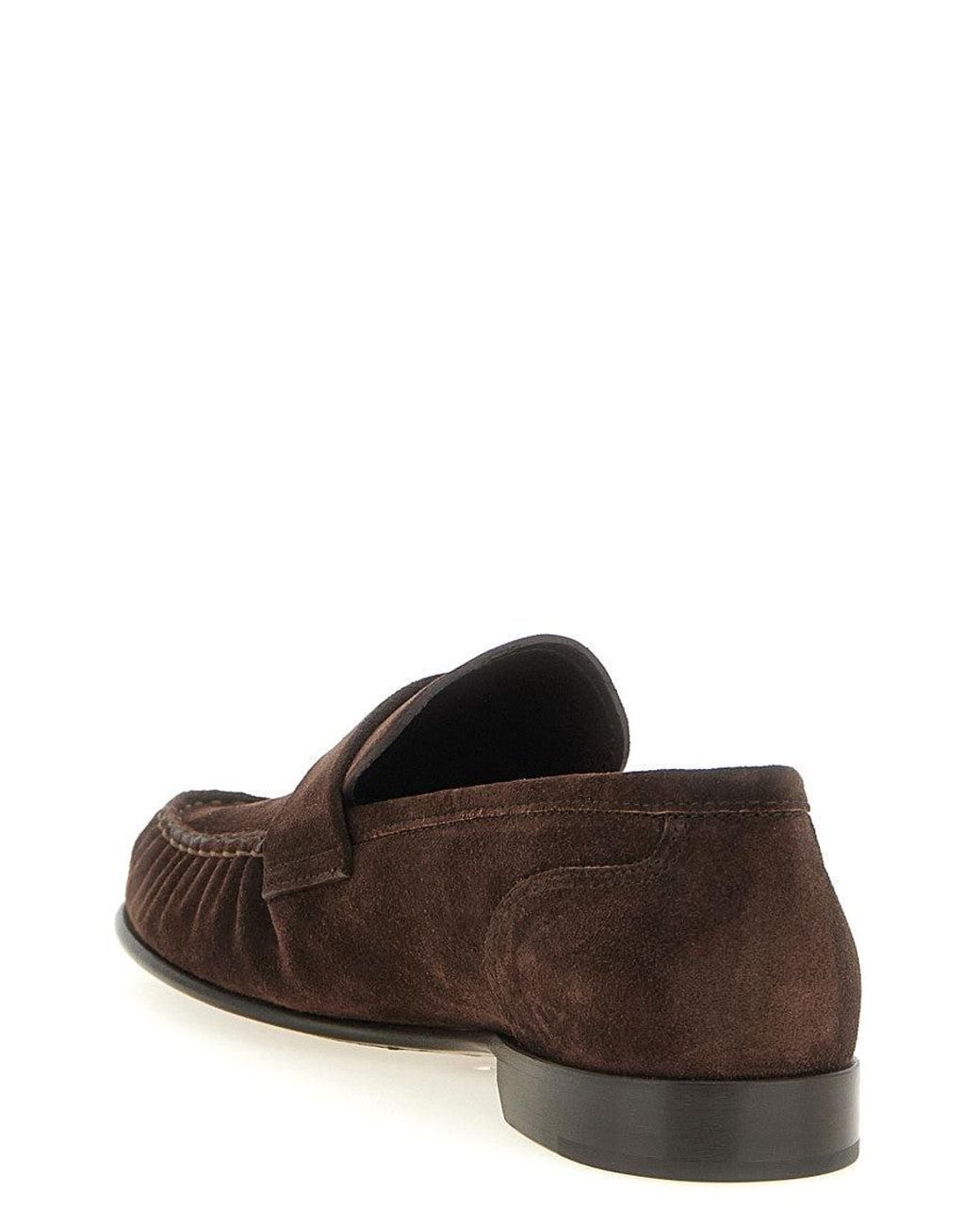 Jimmy Choo Brown Ellis Loafers