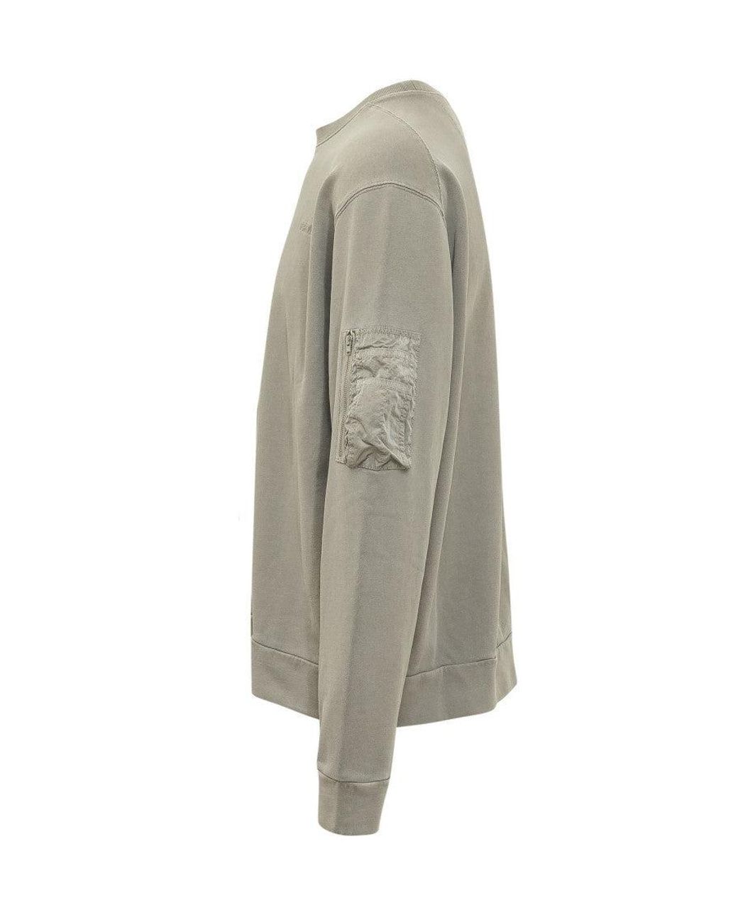Premiata Gray Logo Sweatshirt for men