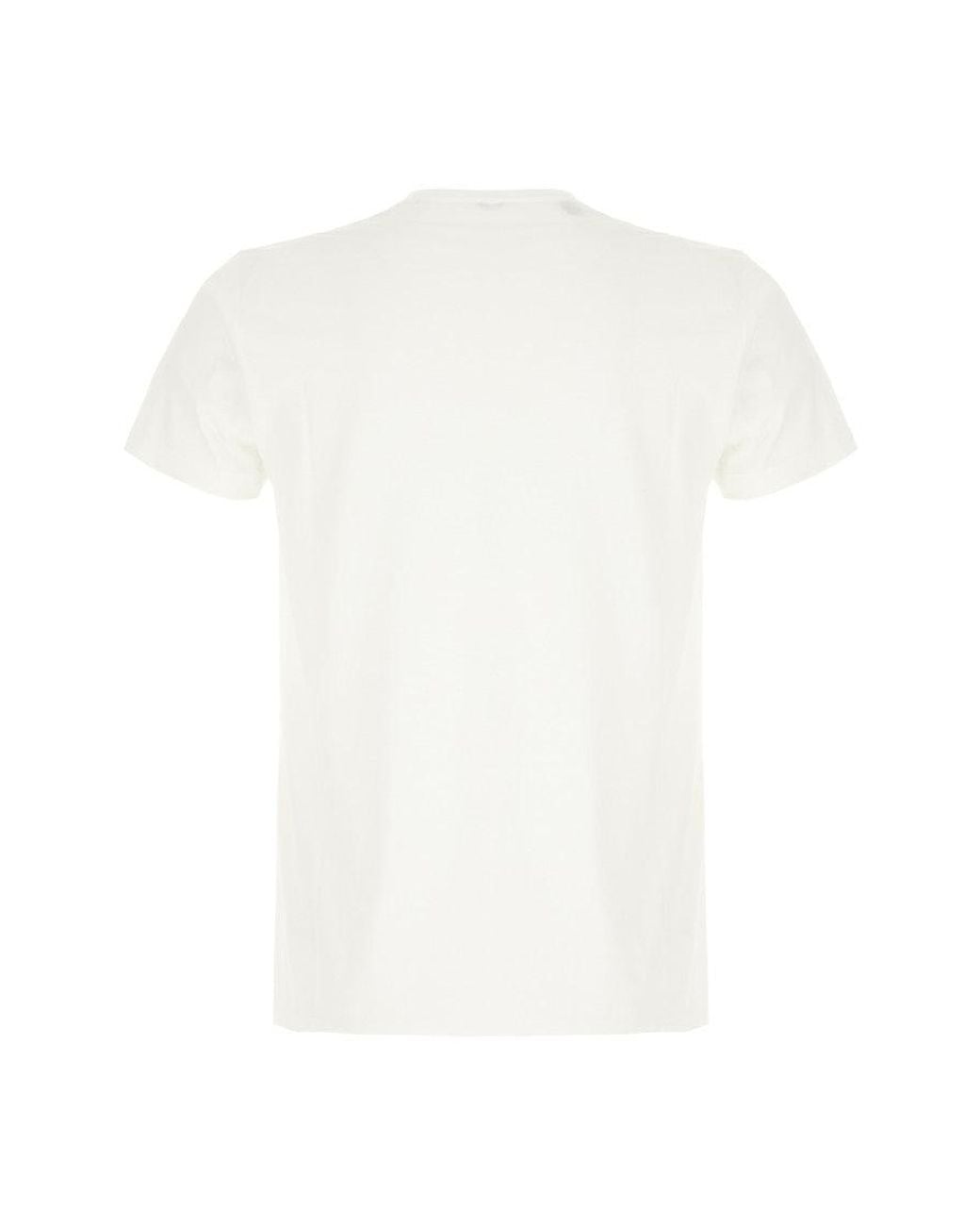 Tom Ford White Solid Crew Neck T-Shirt for men