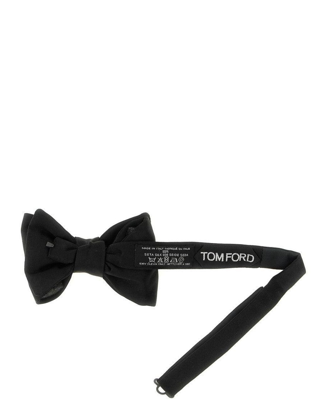 Tom Ford Black Silk Bow Tie for men