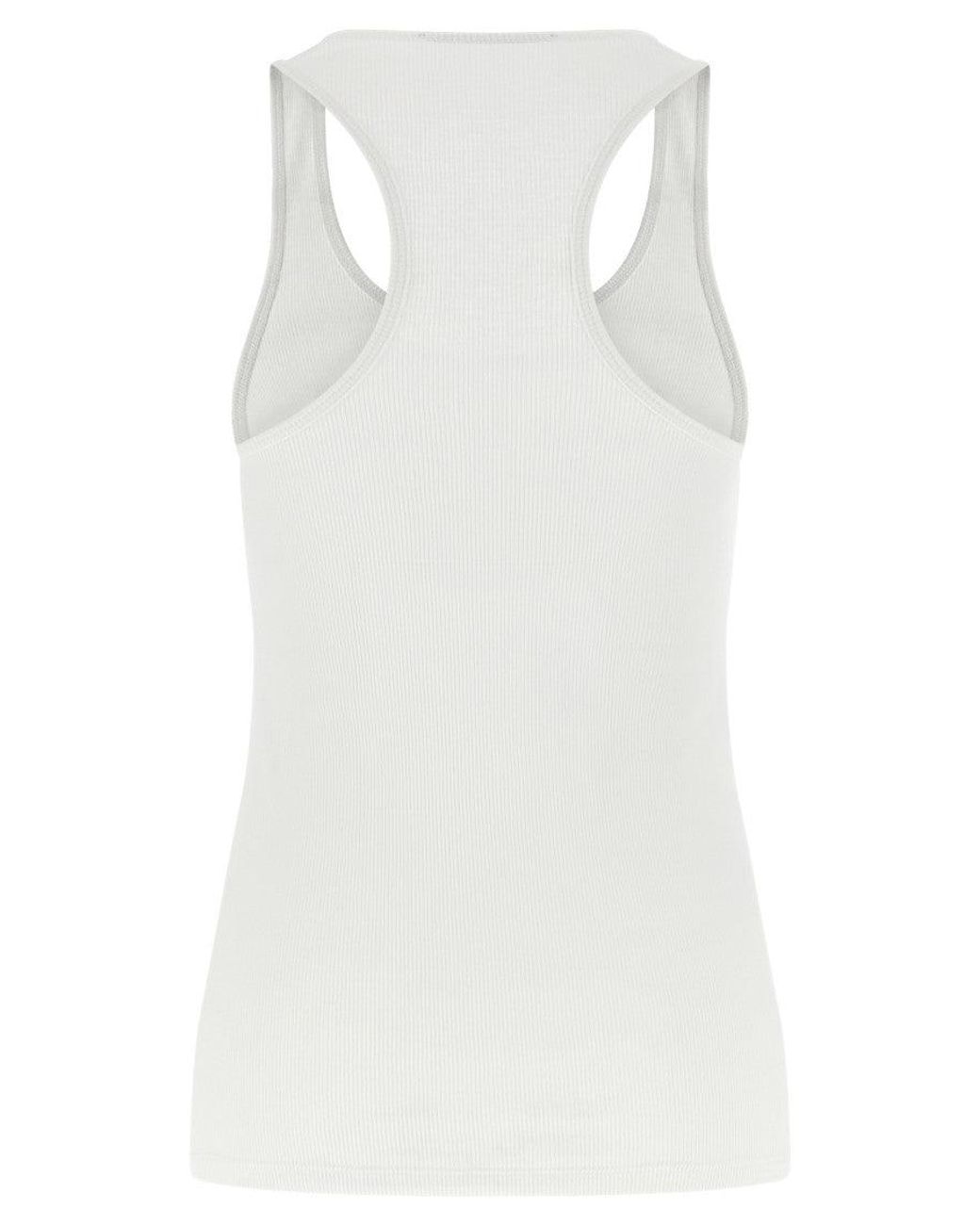 Stella McCartney Gray Top Slogan 'Hardcore'