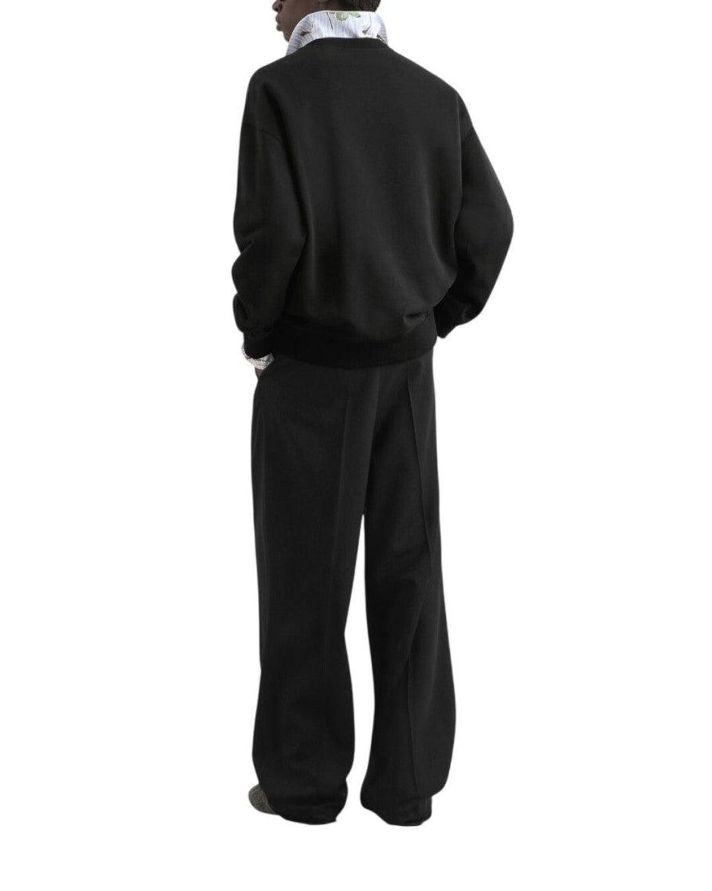 Dolce & Gabbana Black Crew Neck Sweatshirt for men