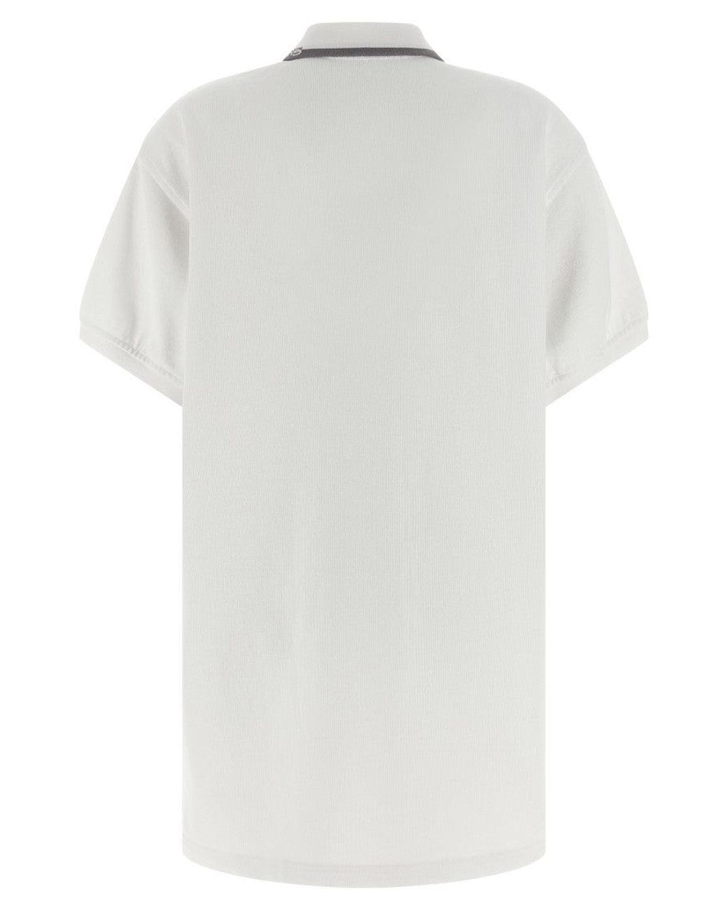 Alexander Wang White Shirt Collar Mini Dress