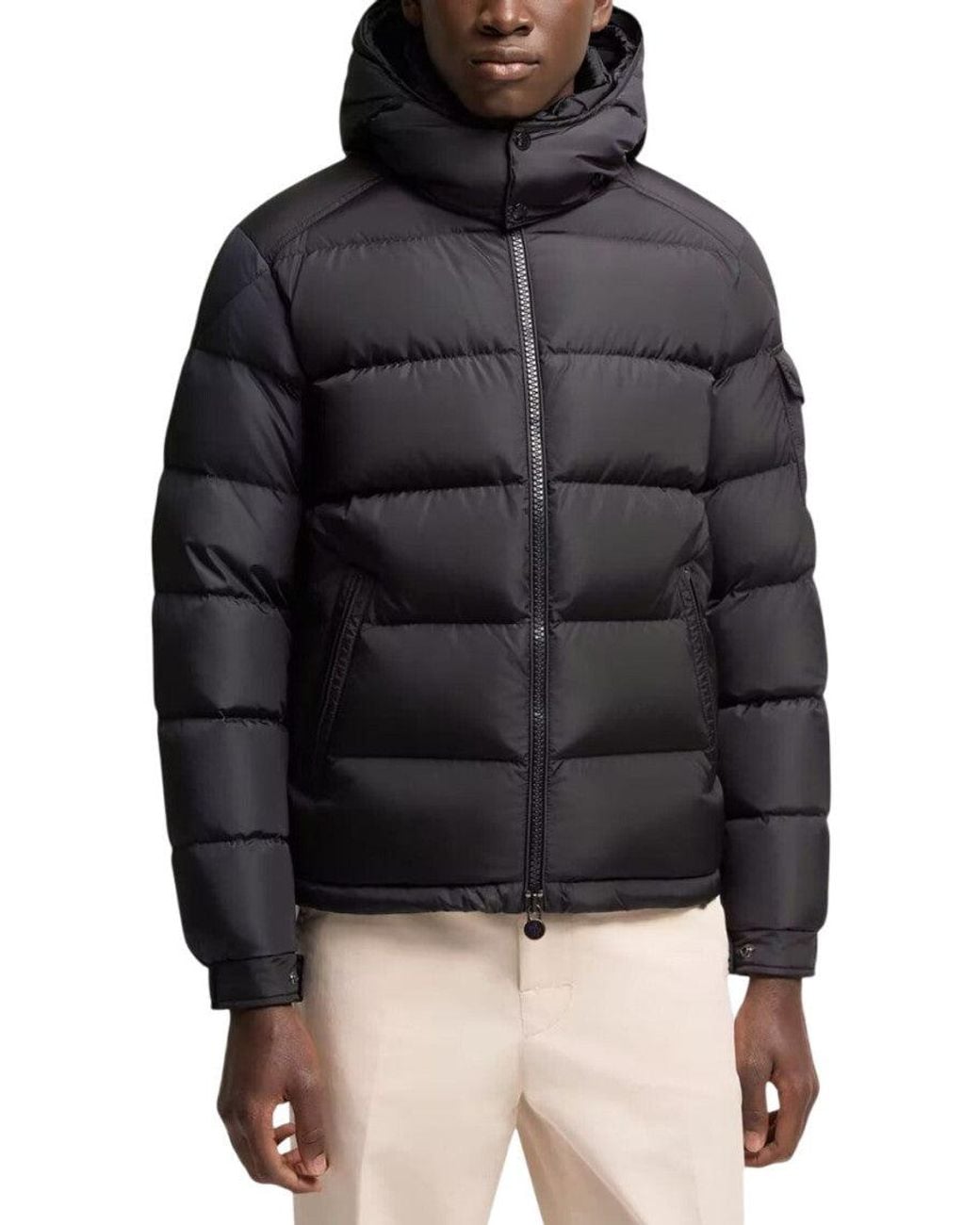 Moncler Black Dark Hood Jacket for men