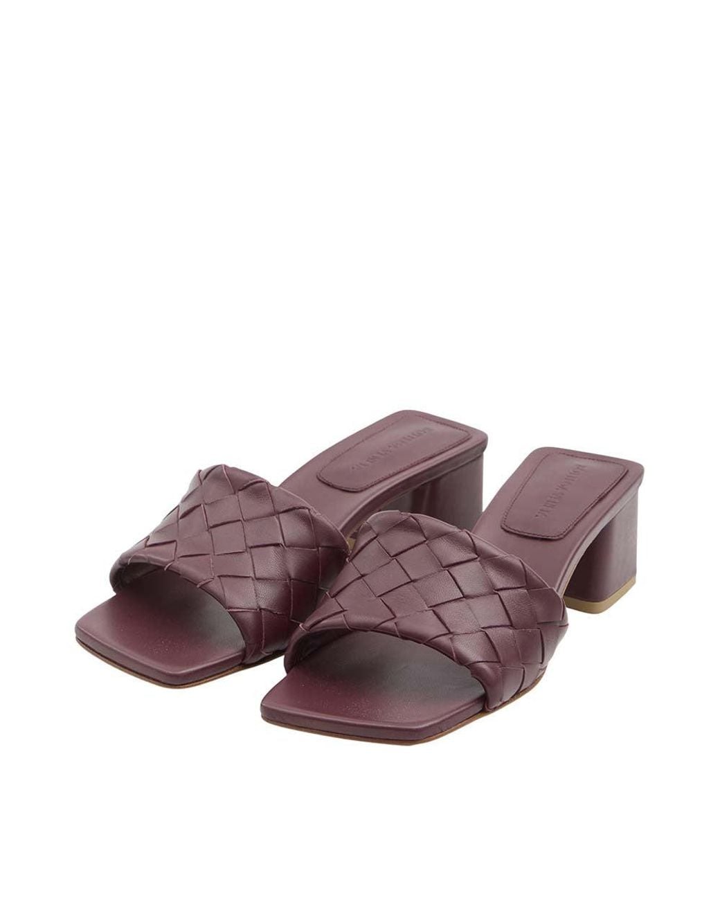 Bottega Veneta Purple Parco Barolo Heels