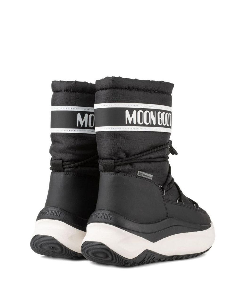 Moon Boot Black Ankle Boots for men