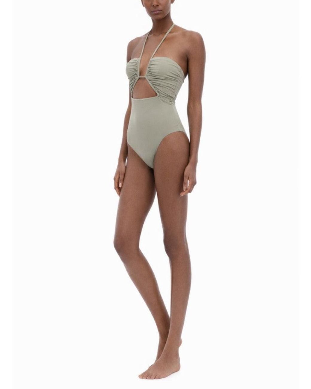 Rick Owens Gray Solid Swimwear