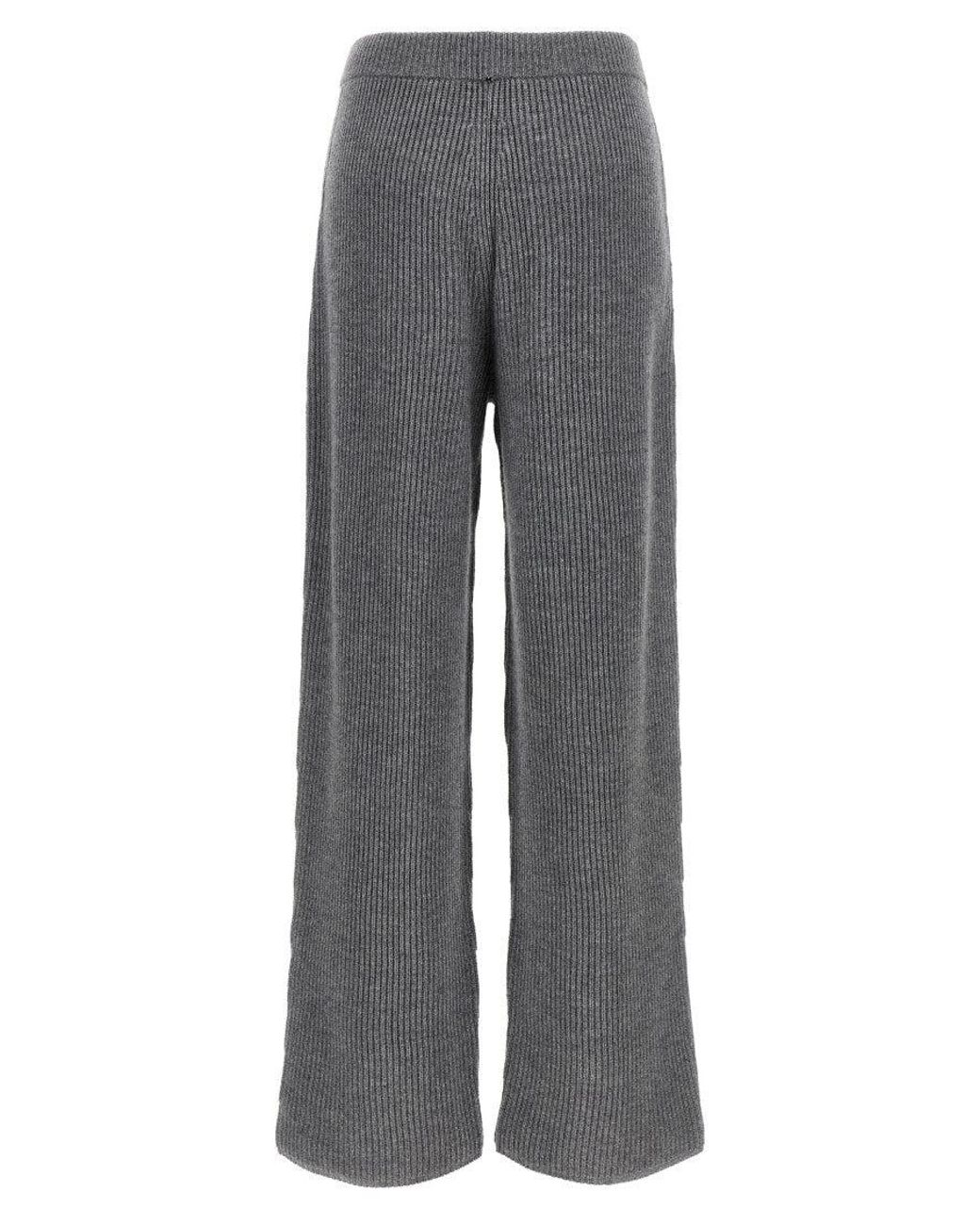 Sportmax Gray Sella Trousers