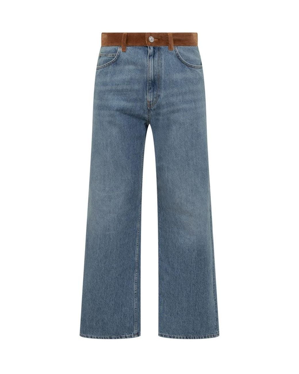 Marni Blue Mid Rise Jeans for men