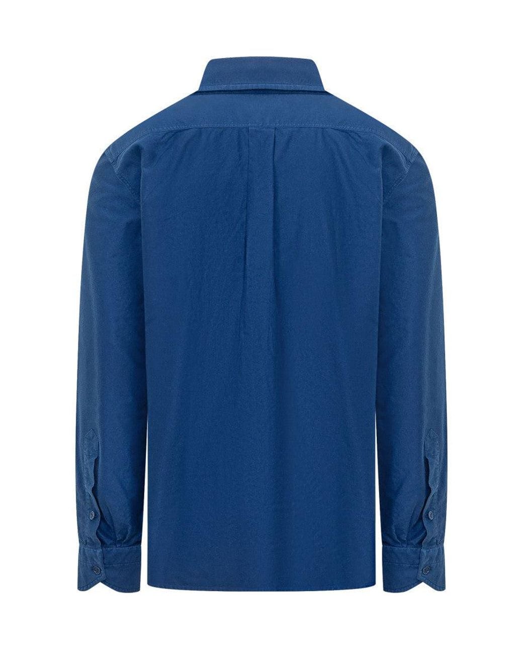 Tom Ford Blue Regular Solid Shirt for men