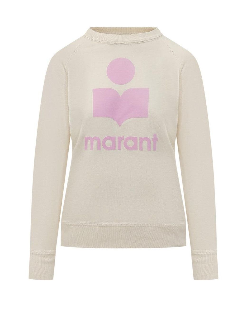 Isabel Marant White Mini Sweatshirt T-Shirt For All Seasons