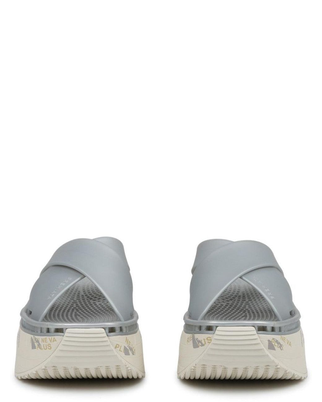 Premiata Gray Solid Moura Sandals
