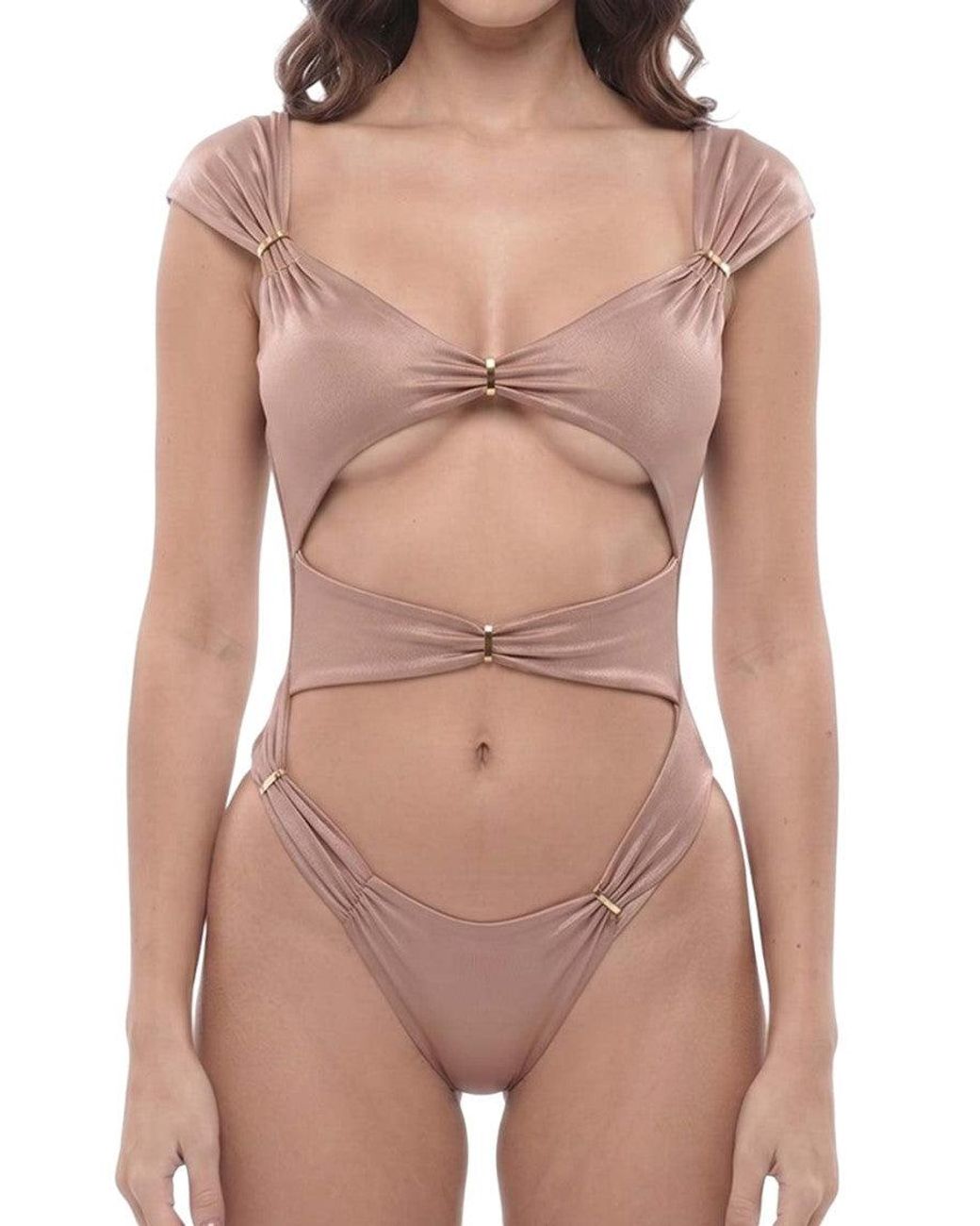 DSquared² Pink Solid Swimwear