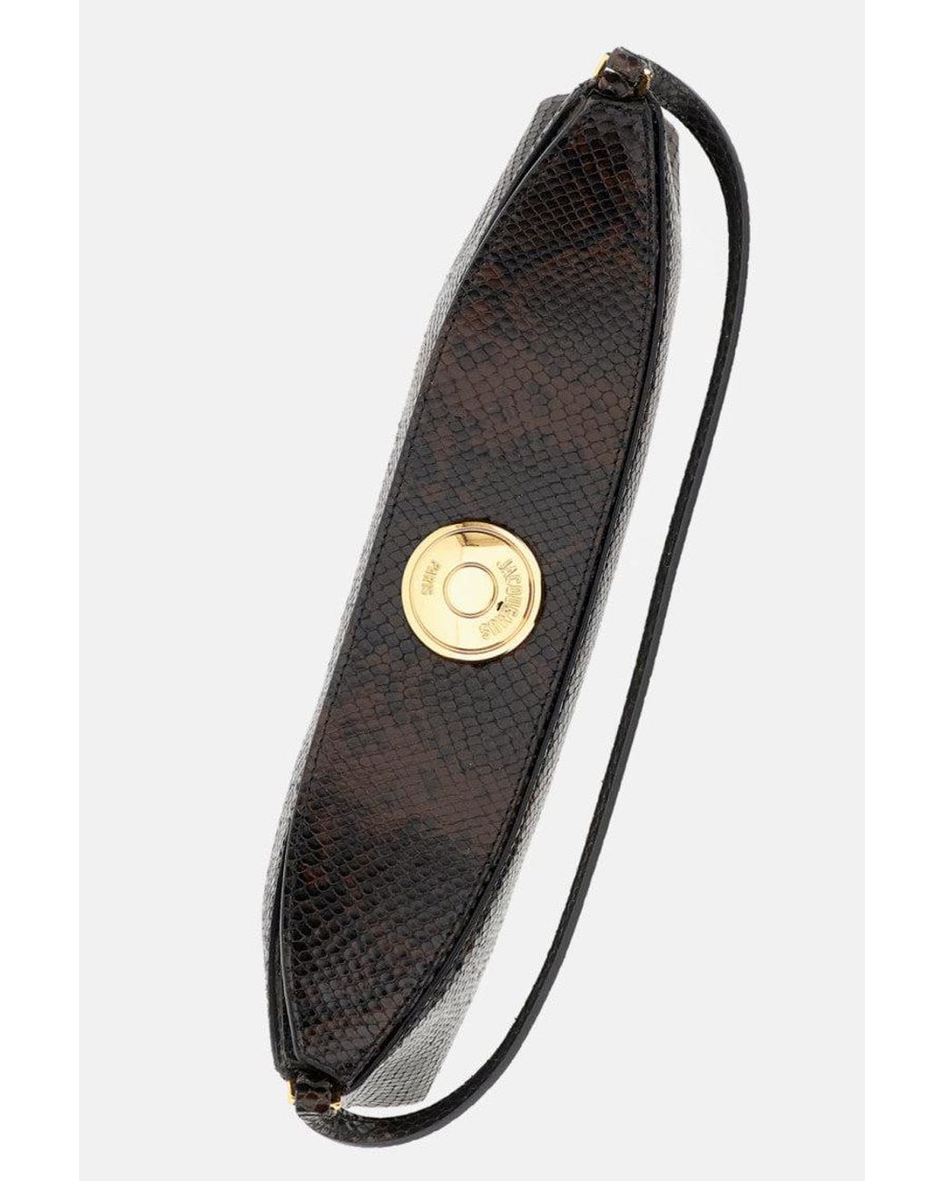 Jacquemus Black Ovalo Clutch