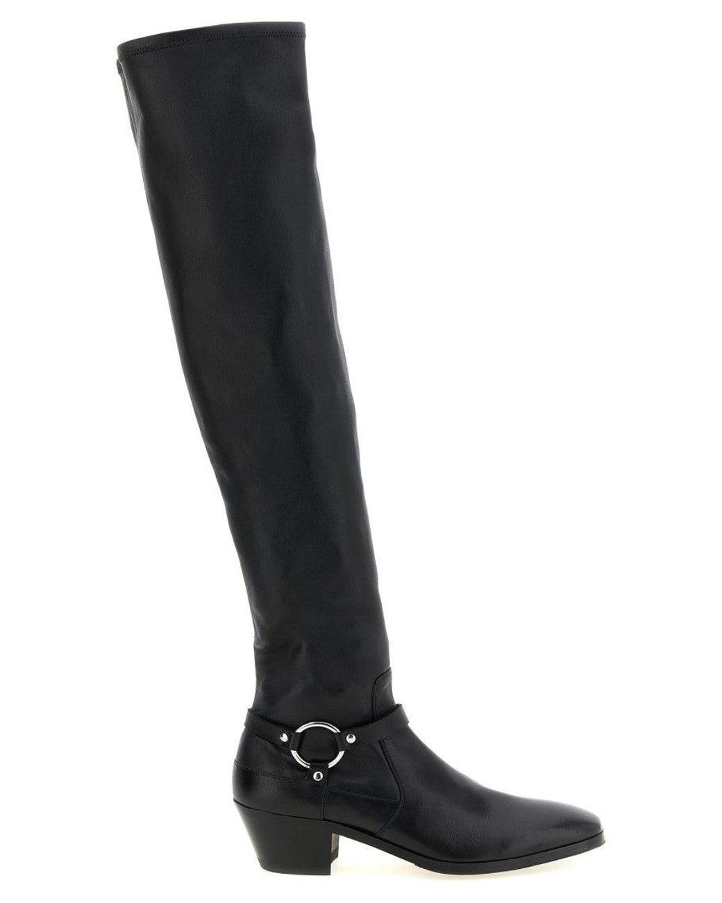 Tom Ford Black Cuissarde Boots