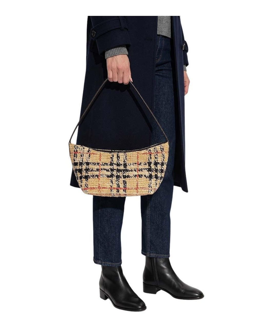 Burberry Metallic Margate Mini Shoulder Bag