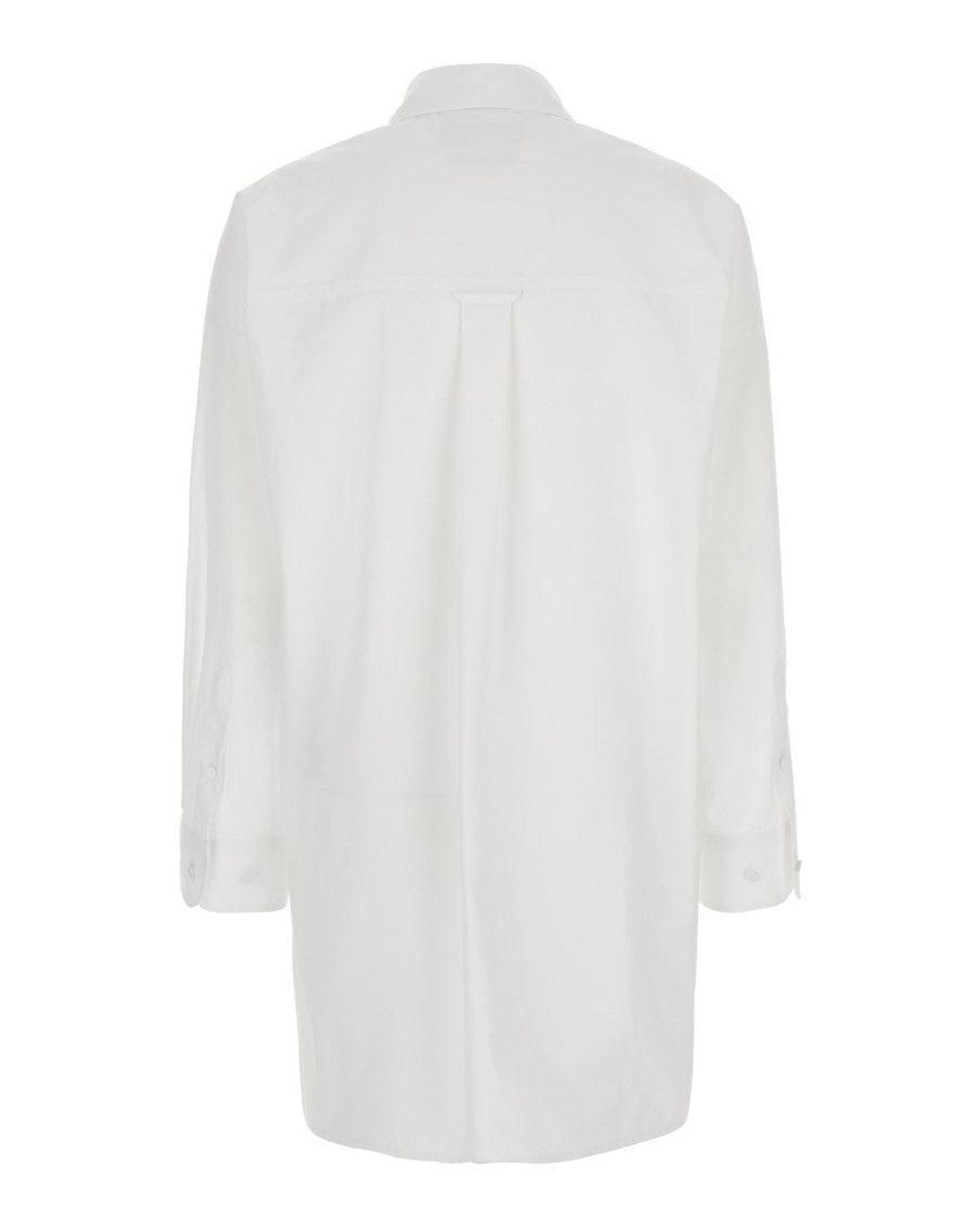 Gucci White Regular Solid Shirt