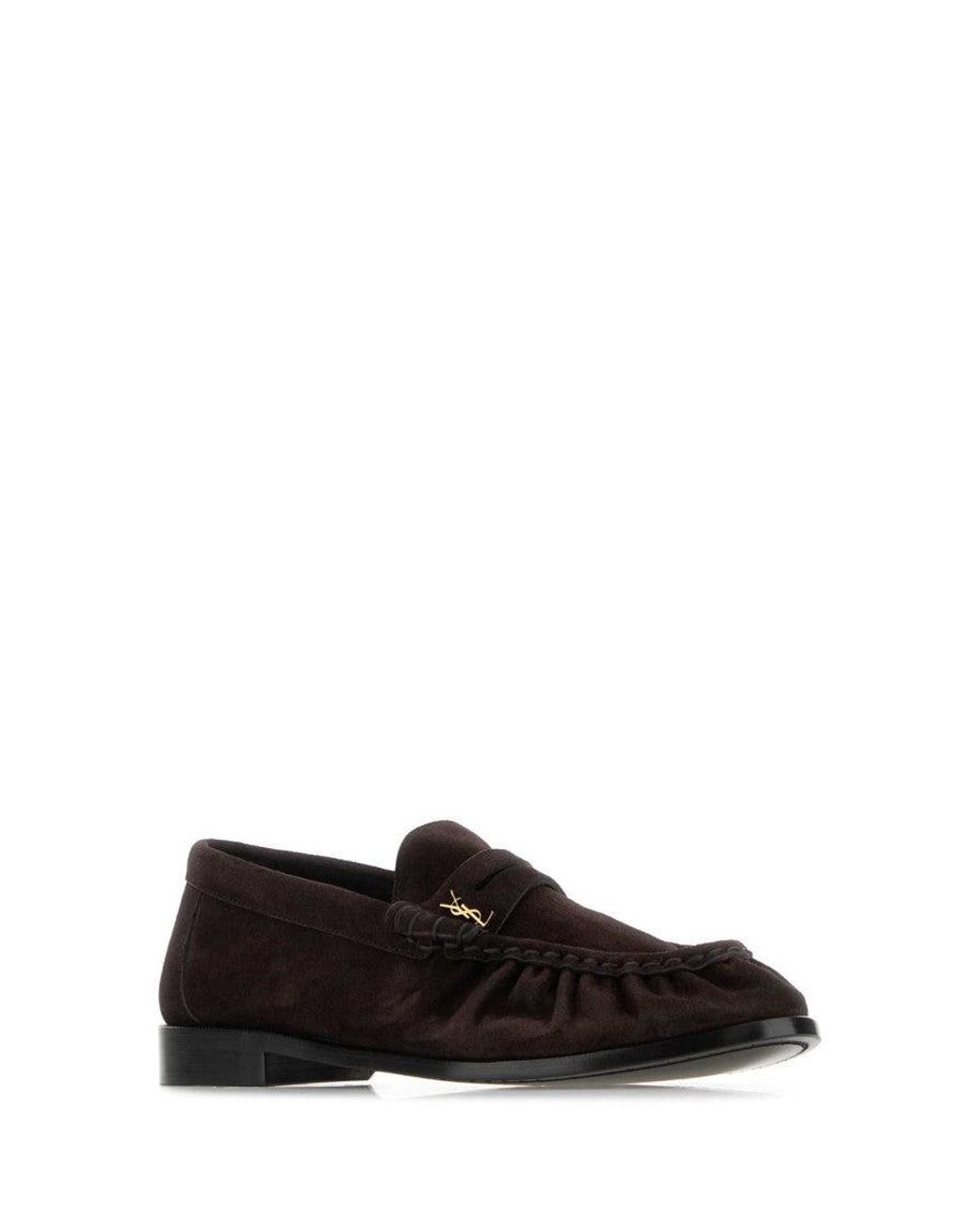 Saint Laurent Black 'Le Loafer' Loafers