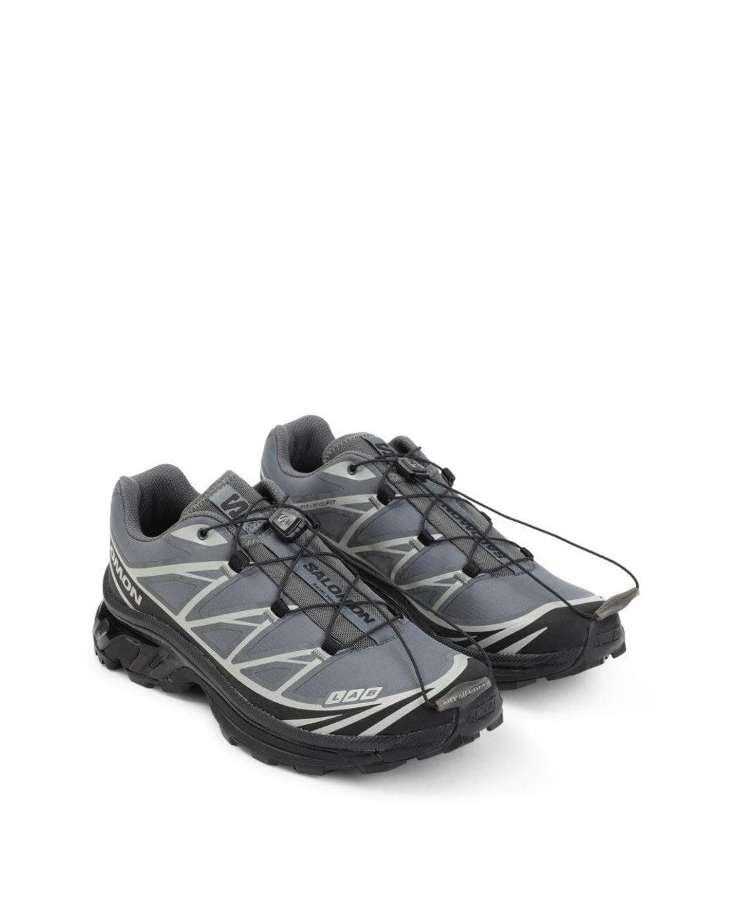 Salomon Gray Xt-6 Protective Low-Top Sneakers for men