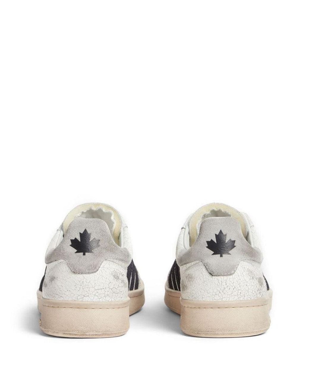DSquared² White Low Top Sneakers for men