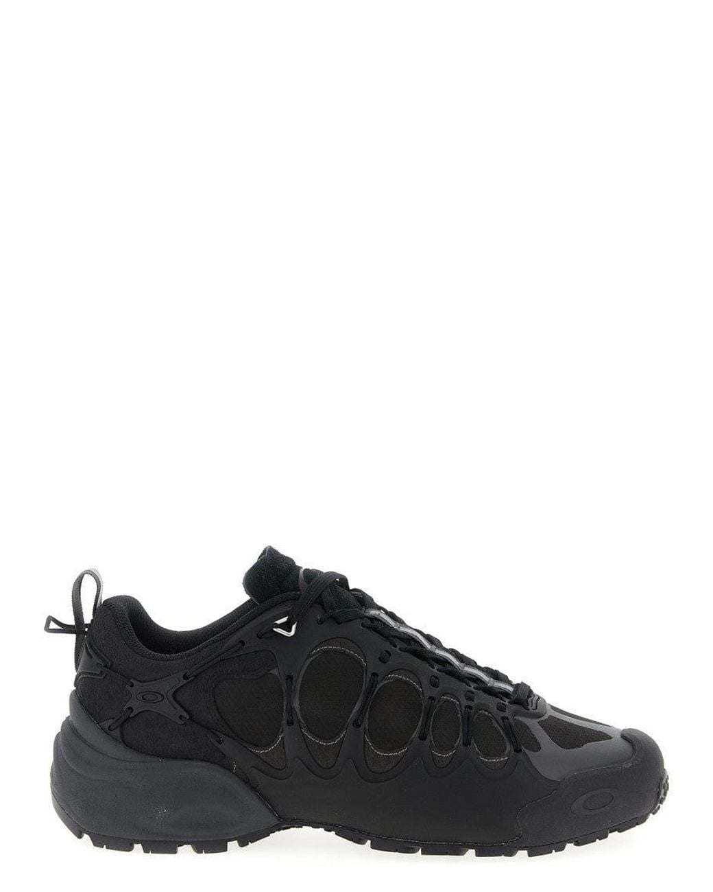 Junya Watanabe Black Lace Up Sneakers for men