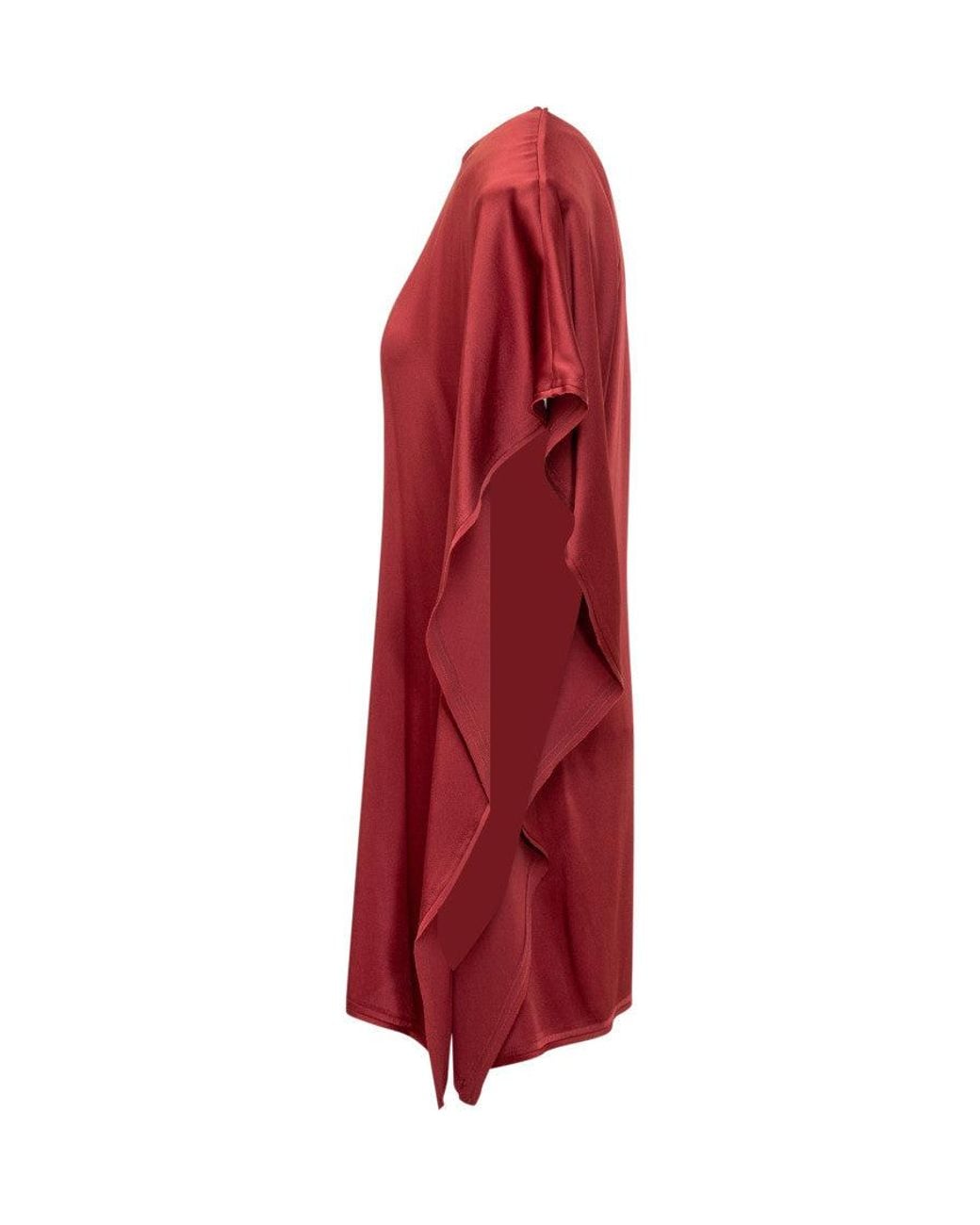 Stella McCartney Red Round Neck Mini Dress
