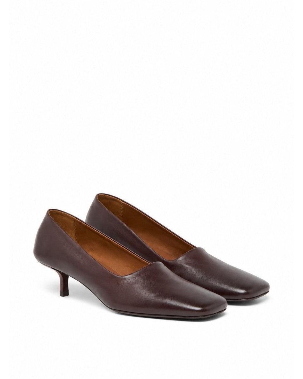 Marsèll Brown Leather Pumps