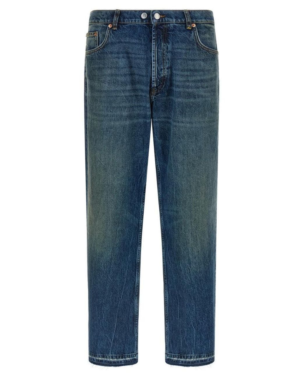 Department 5 Blue Denim Jeans for men