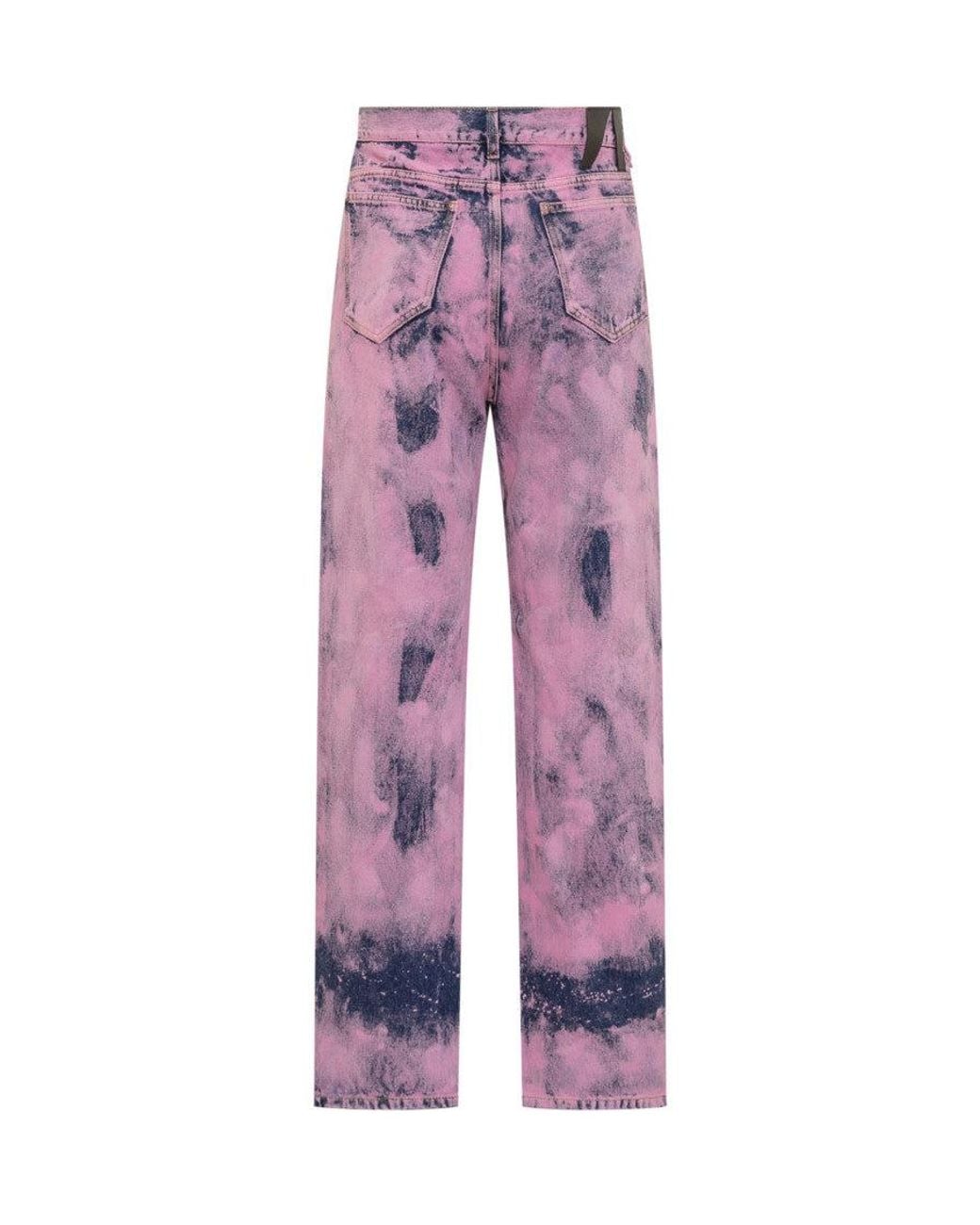 DARKPARK Purple Straight High Rise Jeans for men
