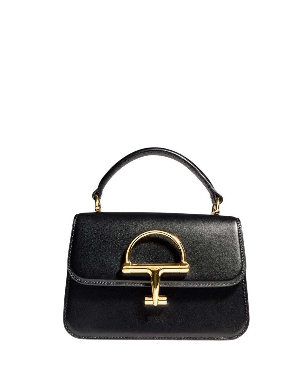 Gucci Black Siena Small Satchel