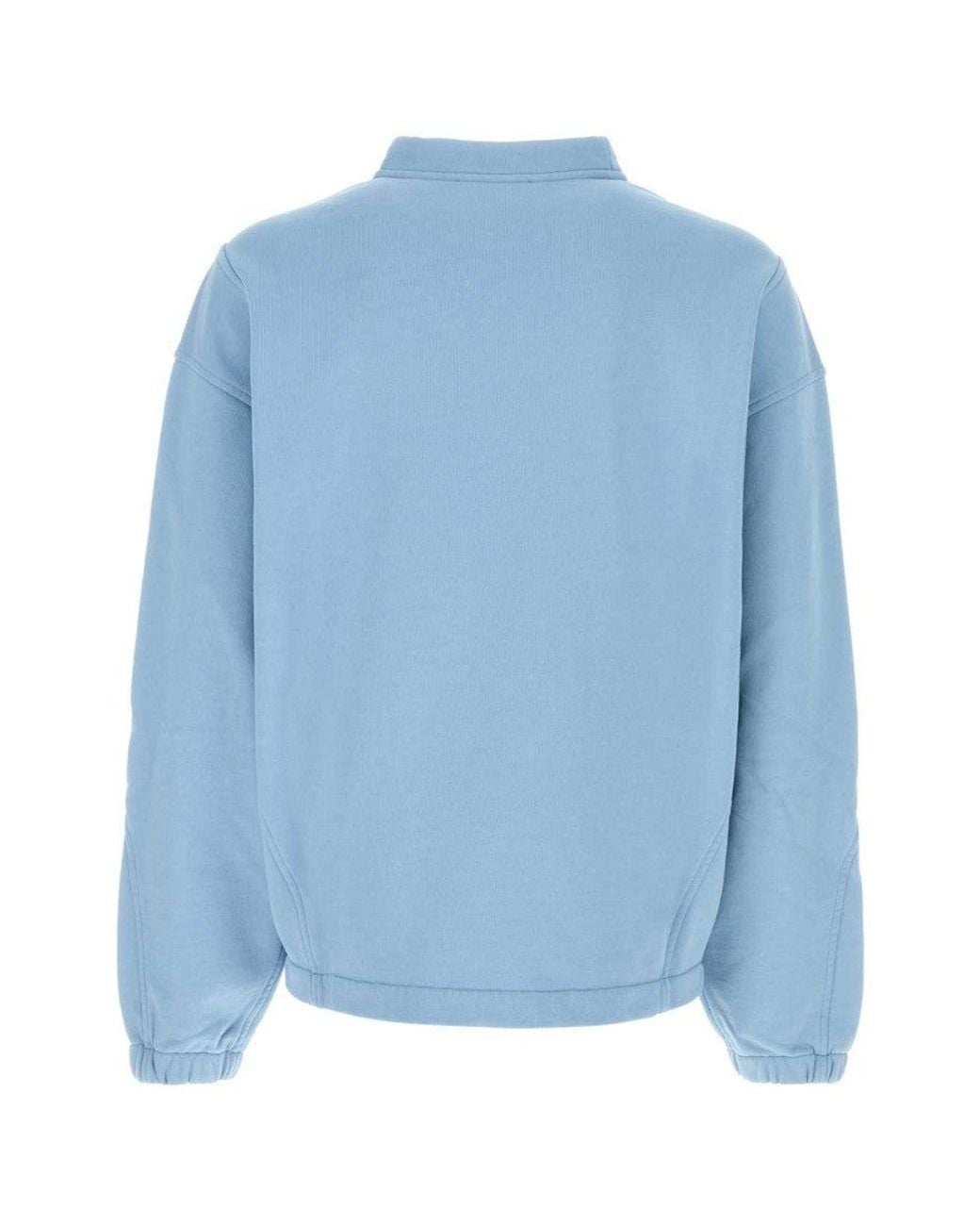 Dolce & Gabbana Blue Crew Neck Sweatshirt for men
