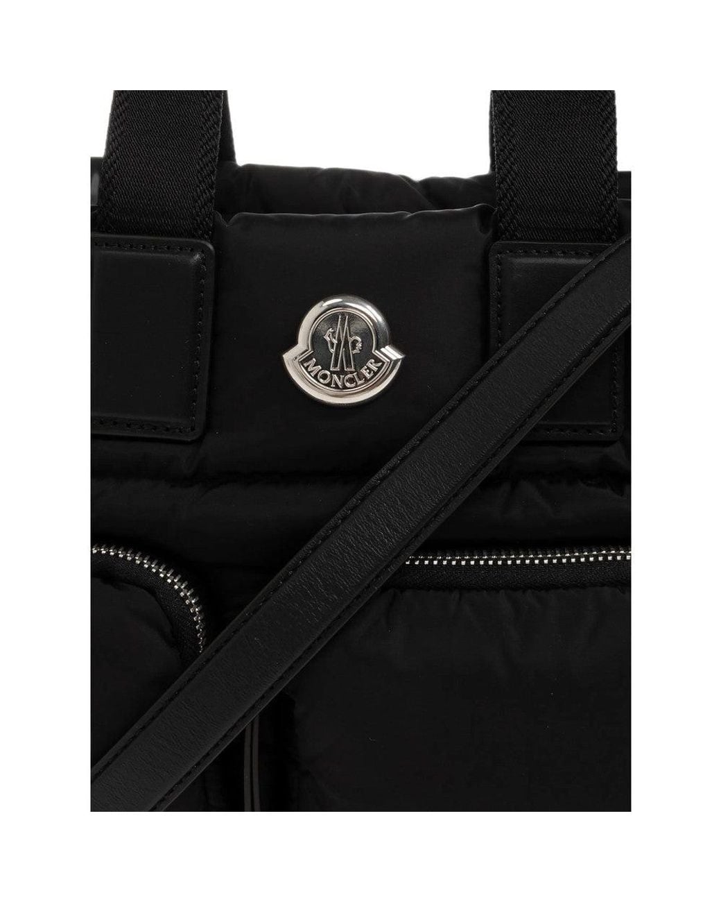 Moncler Black Caradoc Small Tote