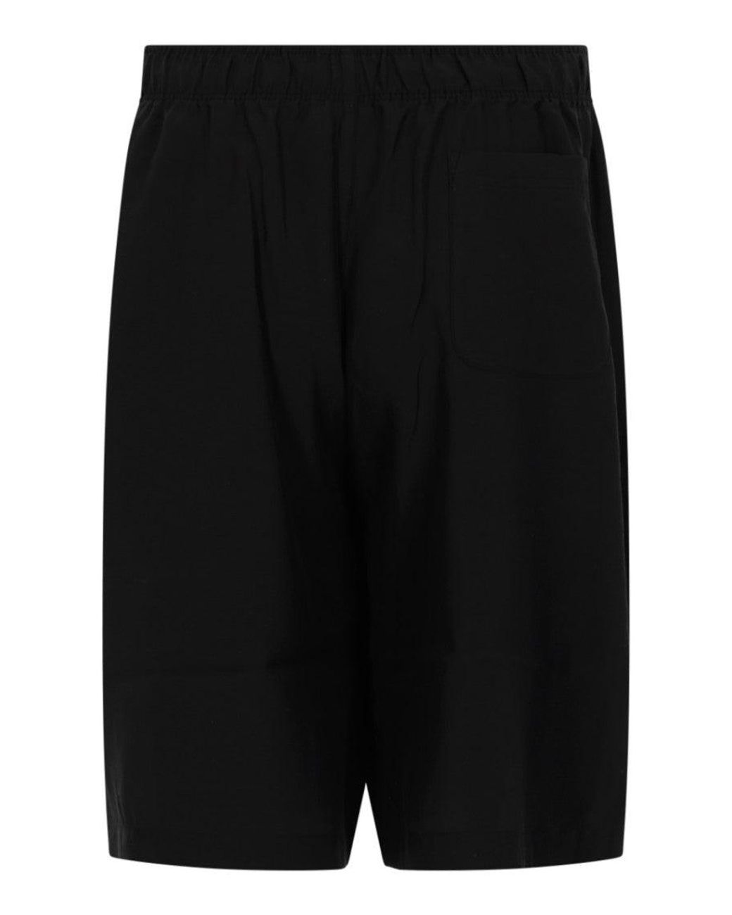 Our Legacy Black Solid Shorts for men
