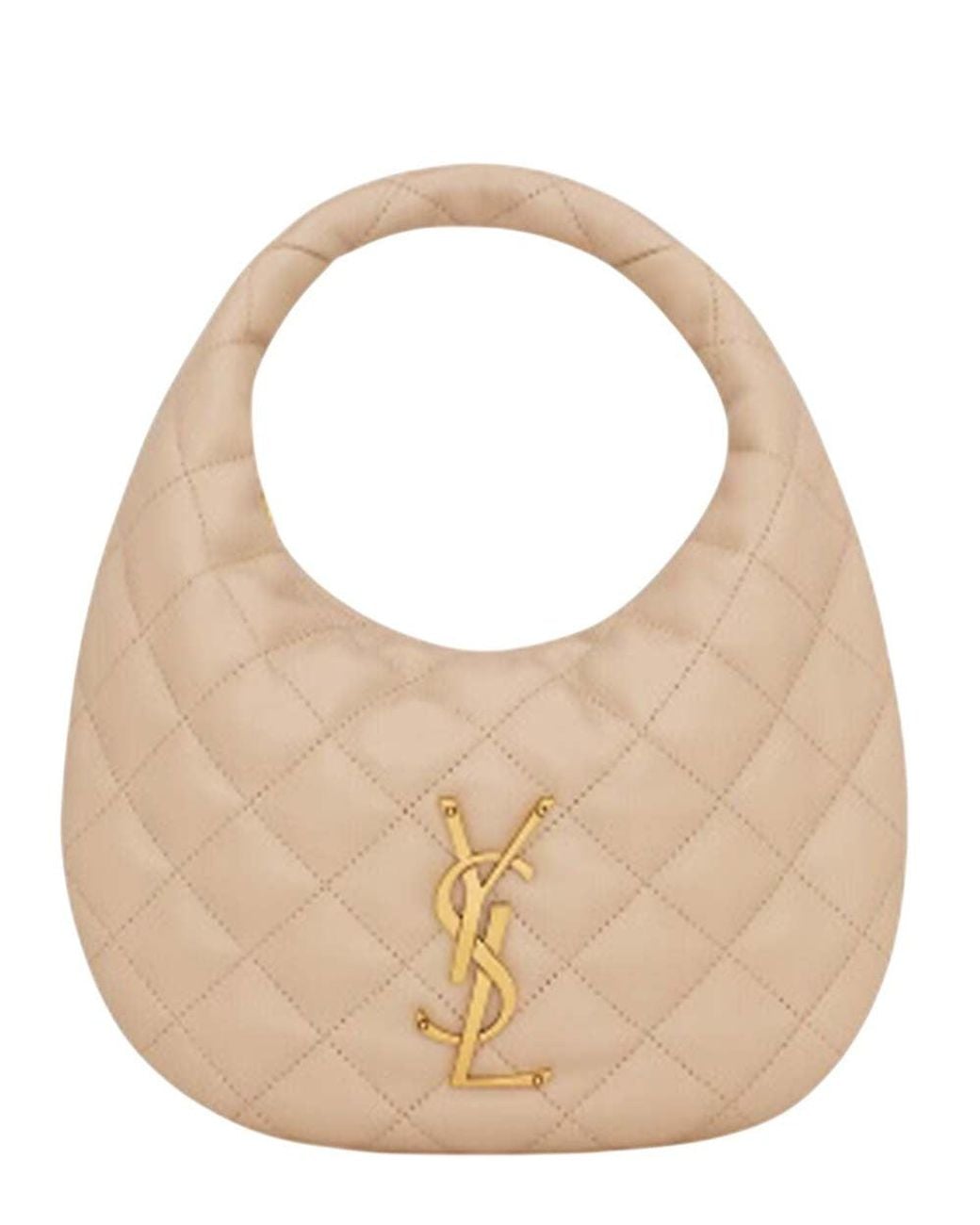 Saint Laurent Natural Icarino Small Hobo