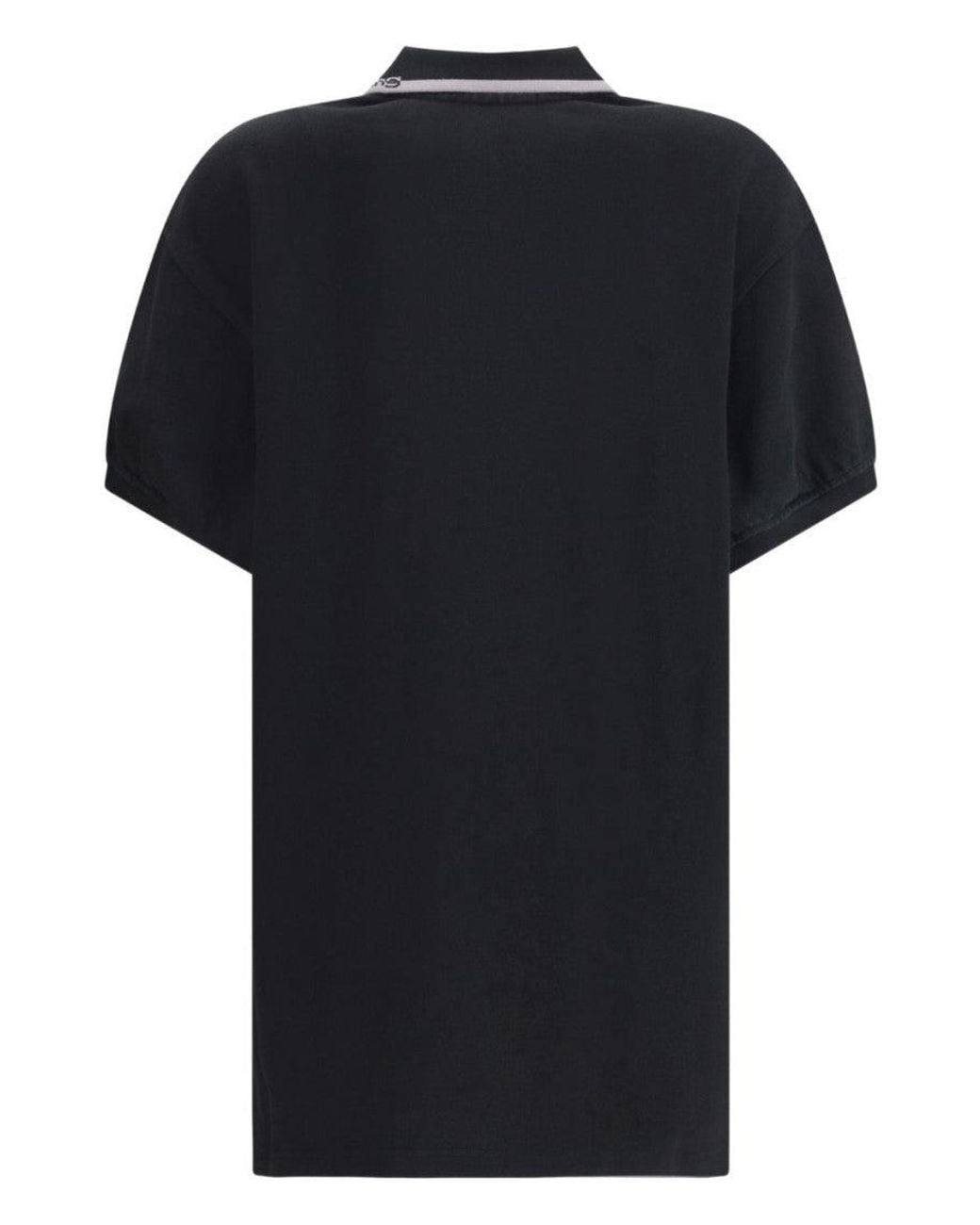 Alexander Wang Black Cotton Polo