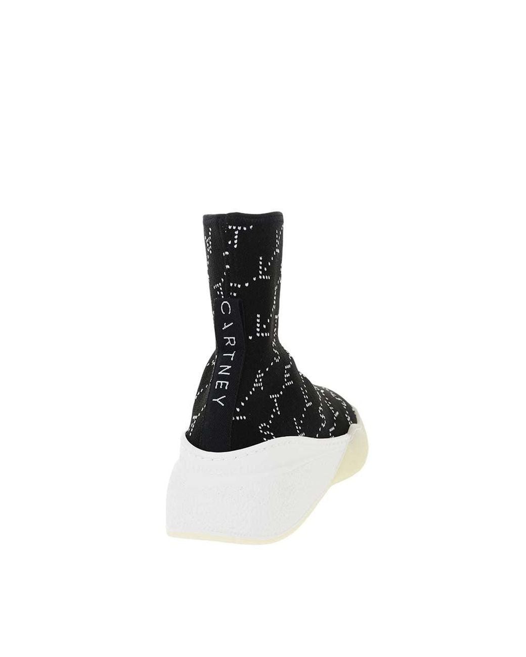 Stella McCartney Black Logo Sneakers