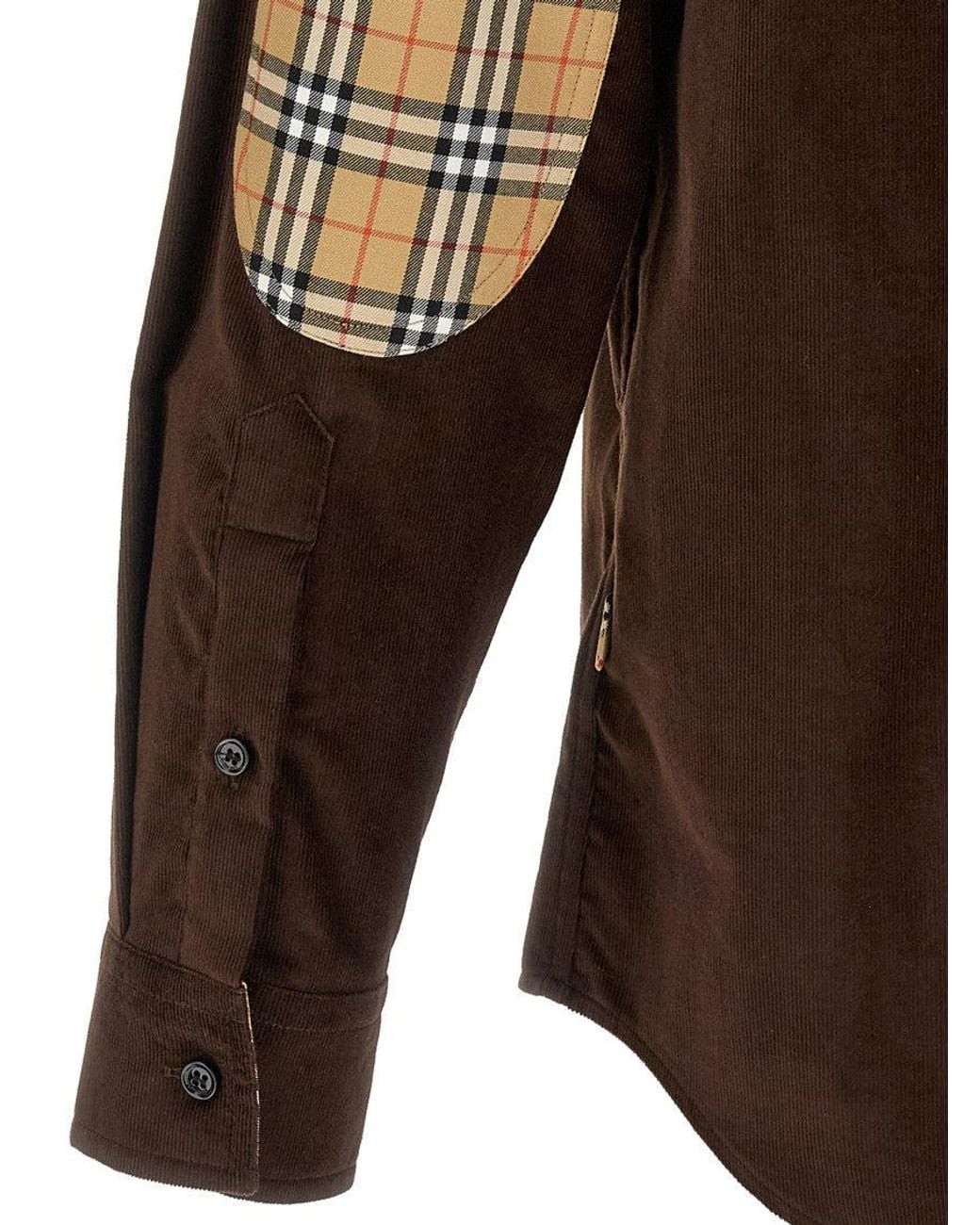 Burberry Brown Dark Regular Shirt for men
