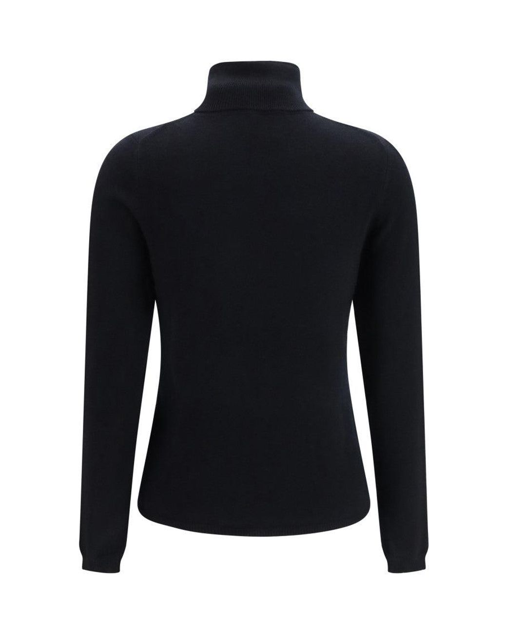 Allude Blue Turtle Neck Sweater