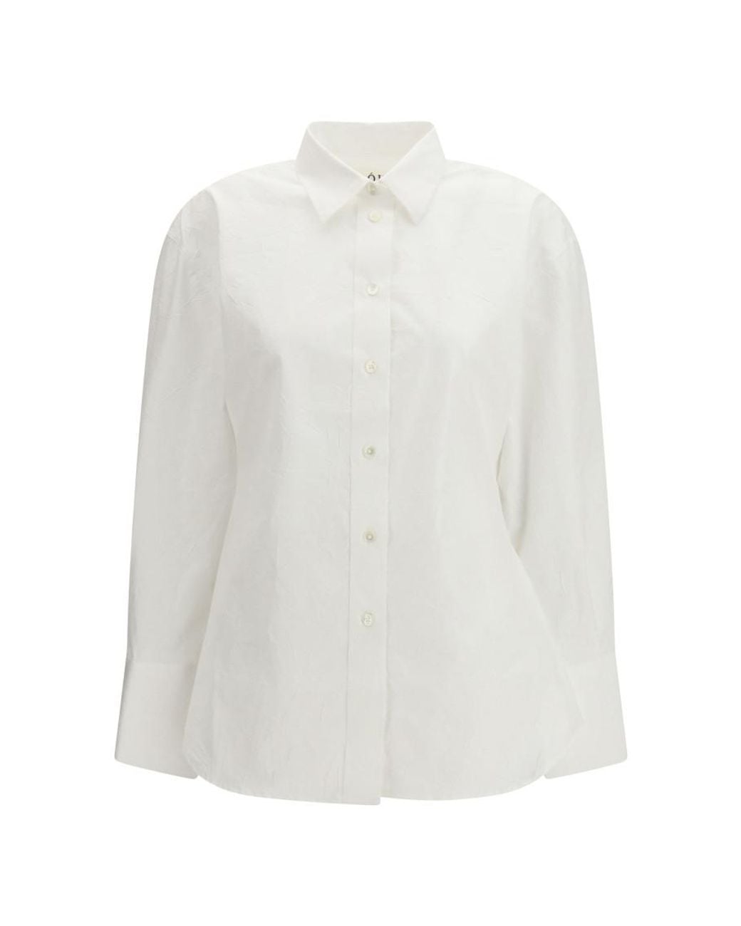 Rohe White Tailored Solid Shirt