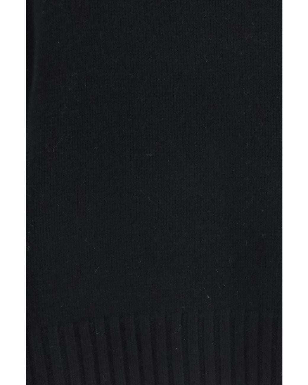 Allude Blue Turtle Neck Sweater