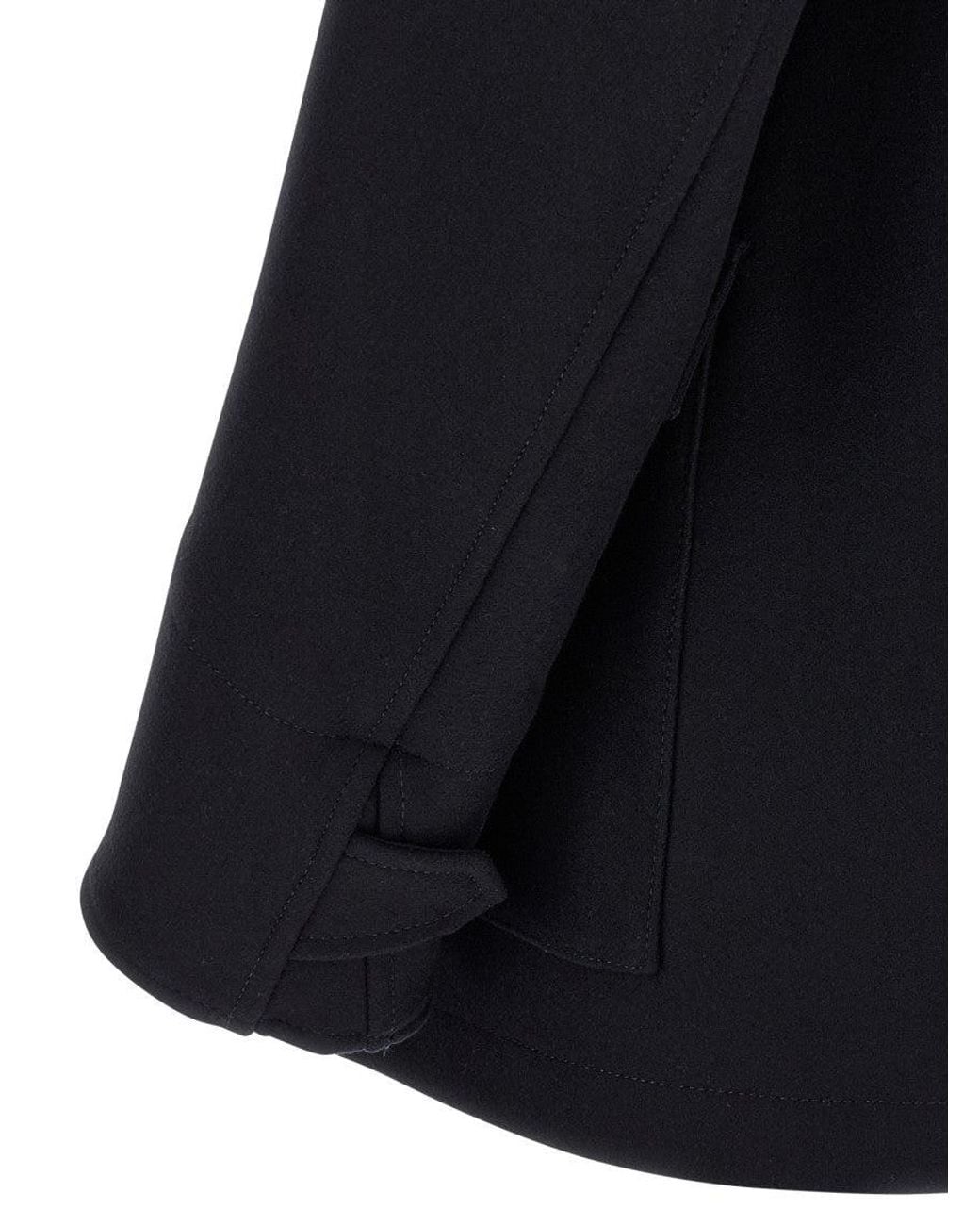 DSquared² Blue Wool Coat for men