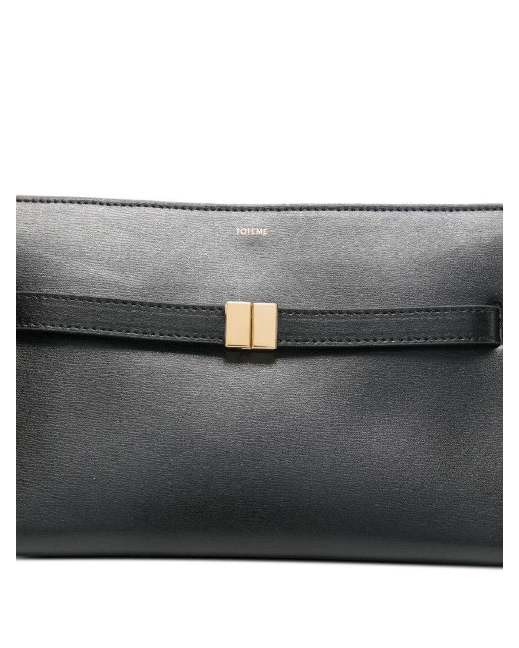 Totême Black Belted Mini Crossbody Bag