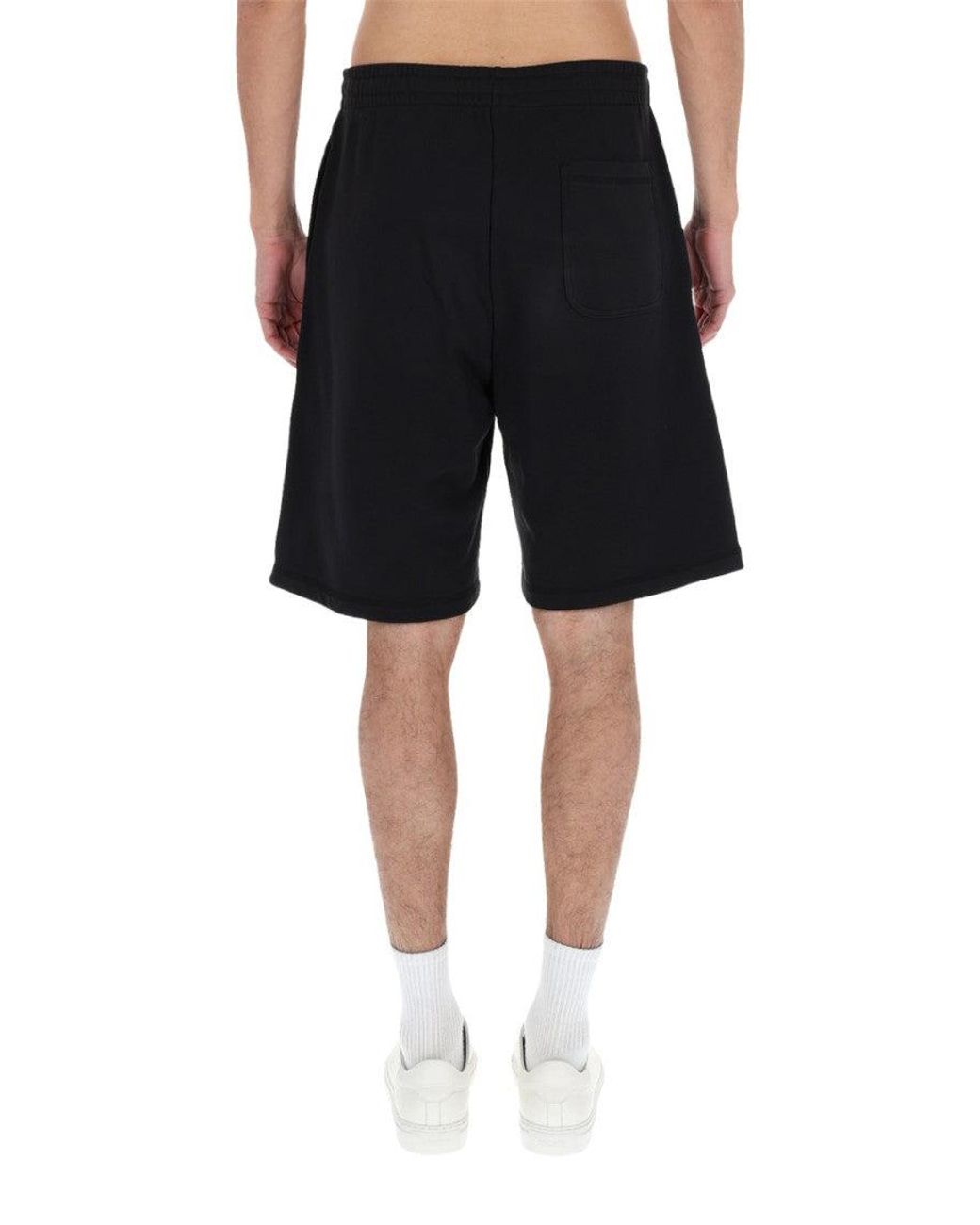 DIESEL Black Logo Shorts for men